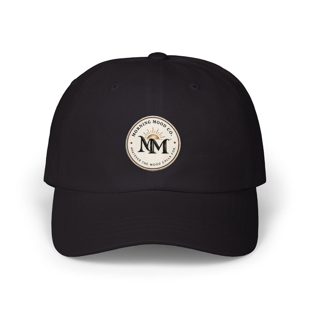 Classic Dad Cap — Minimal Vintage 'MM' Logo Baseball Hat