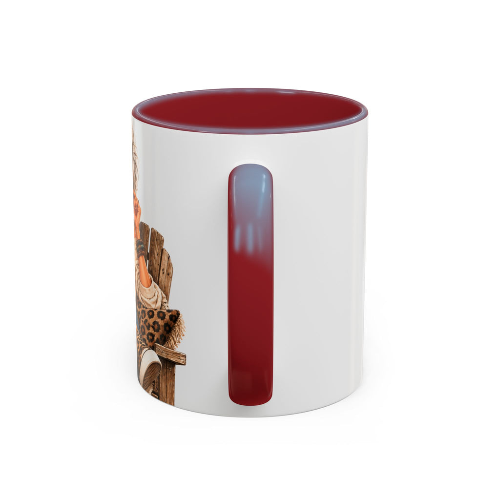 Coffee Mug — "Don't Mess With Old Ladies" Stylish Senior Woman Gift (11/15 oz)
