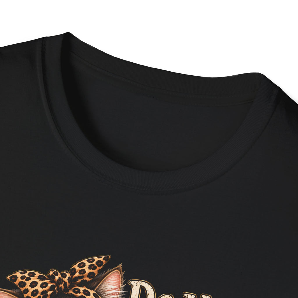 Do Not Judge Funny Cat Unisex Softstyle T-Shirt