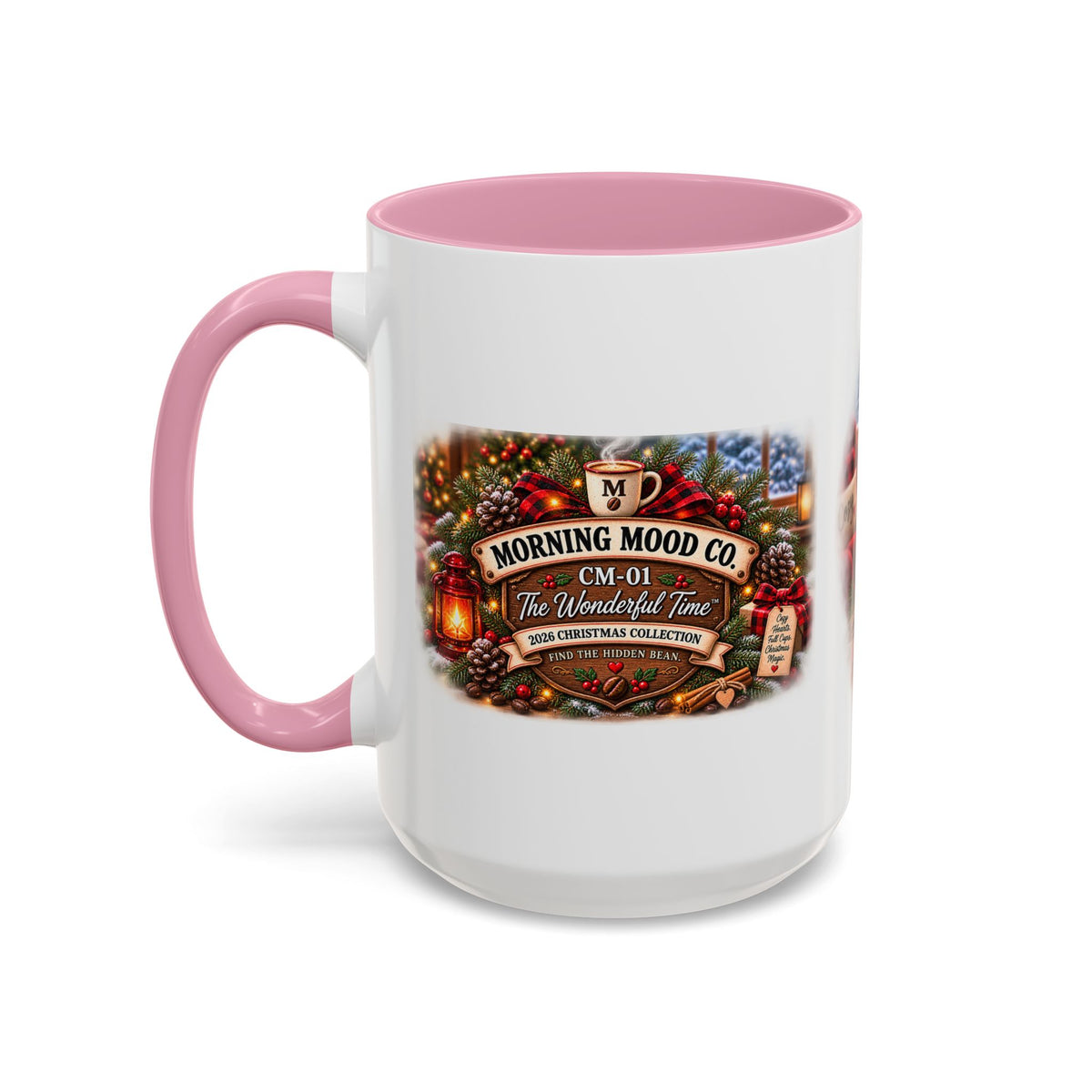Christmas Coffee Mug — "It's the Most Wonderful Time for a Good Cup of Coffee" (11oz/15oz)