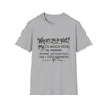 Why Are You So Quiet? I'm Mentally Editing My First Thought, It Was a Little Aggressive - Funny T-Shirt