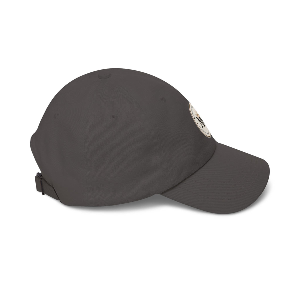 Classic Dad Cap — Minimal Vintage 'MM' Logo Baseball Hat