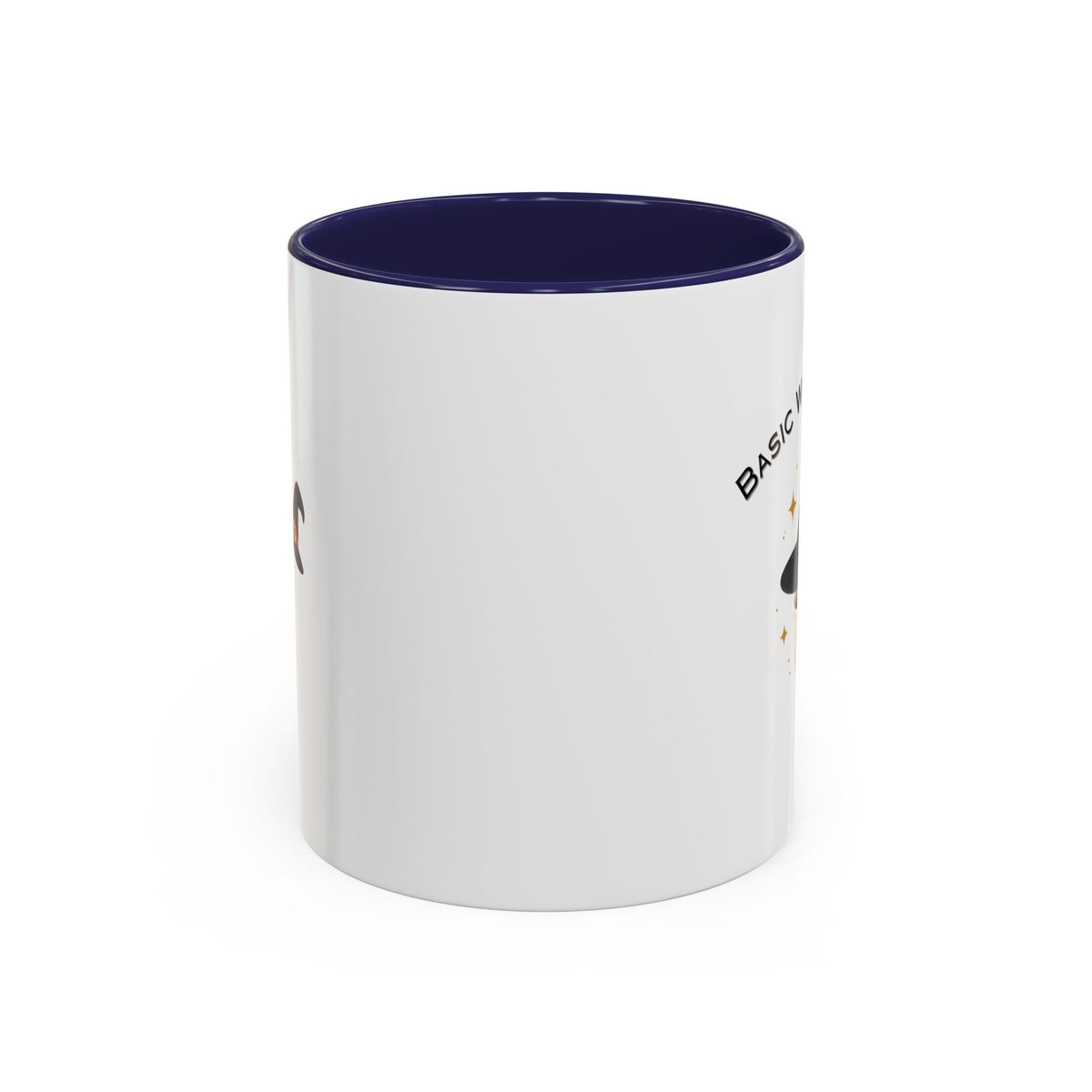 Basic Witch Energy Coffee Mug – Cute Halloween Witch Hat Tea Cup Accent Mug (11/15oz)