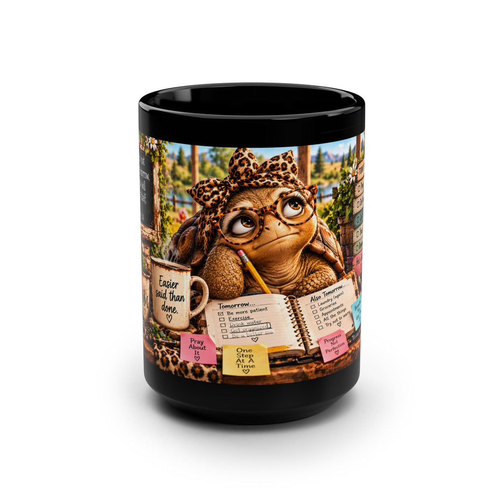 Therefore Do Not Worry About Tomorrow 15oz mug