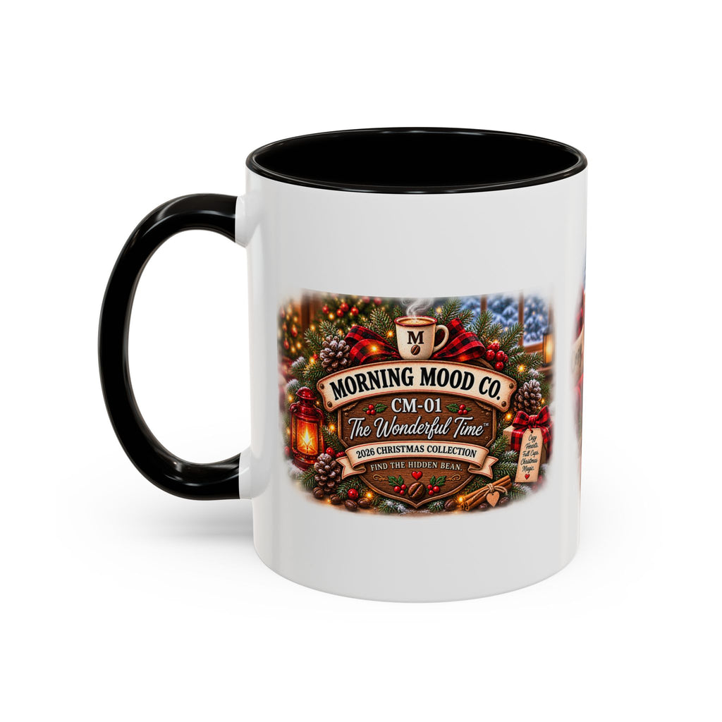 Christmas Coffee Mug — "It's the Most Wonderful Time for a Good Cup of Coffee" (11oz/15oz)