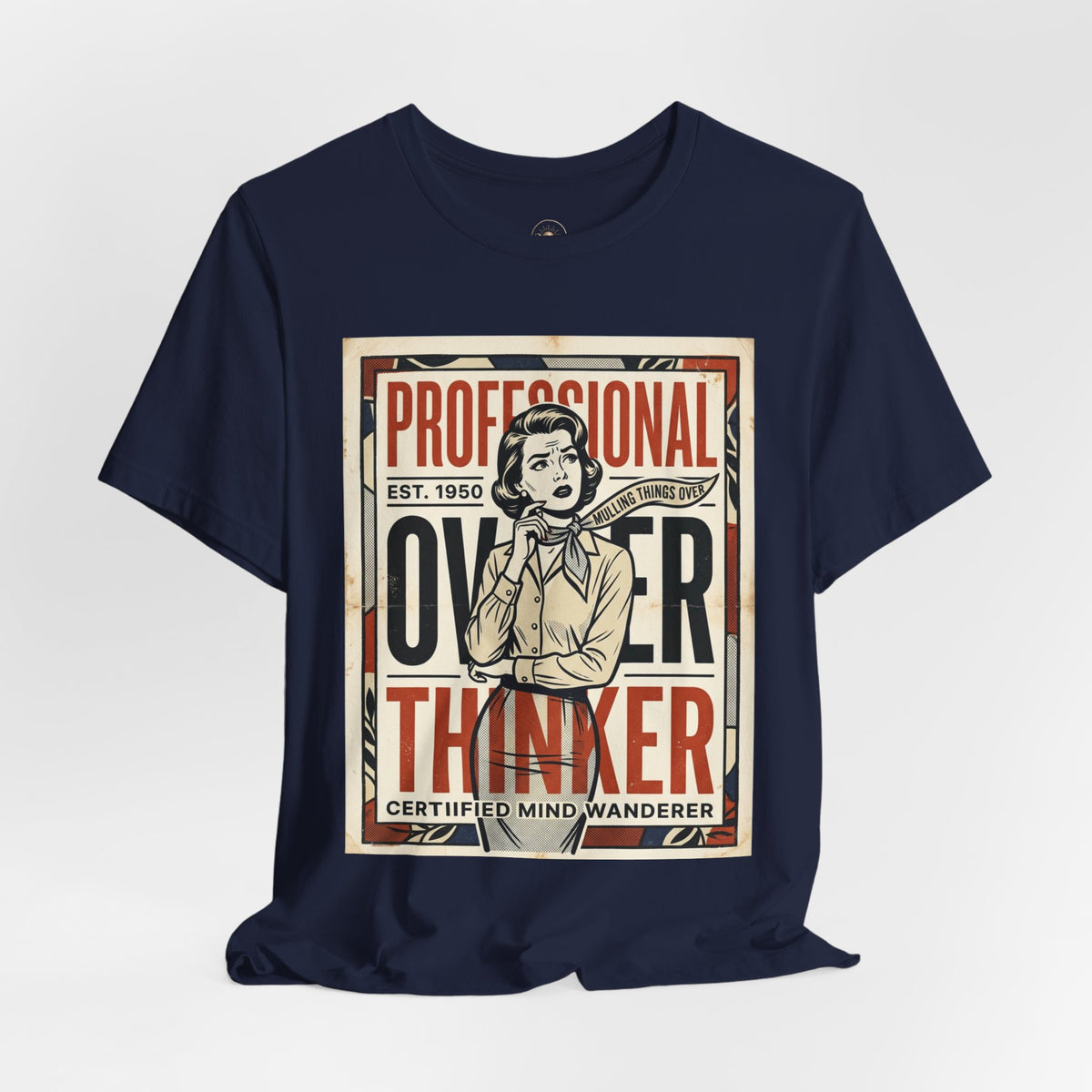 Are You a Professional Overthinker Unisex Jersey Short Sleeve Tee