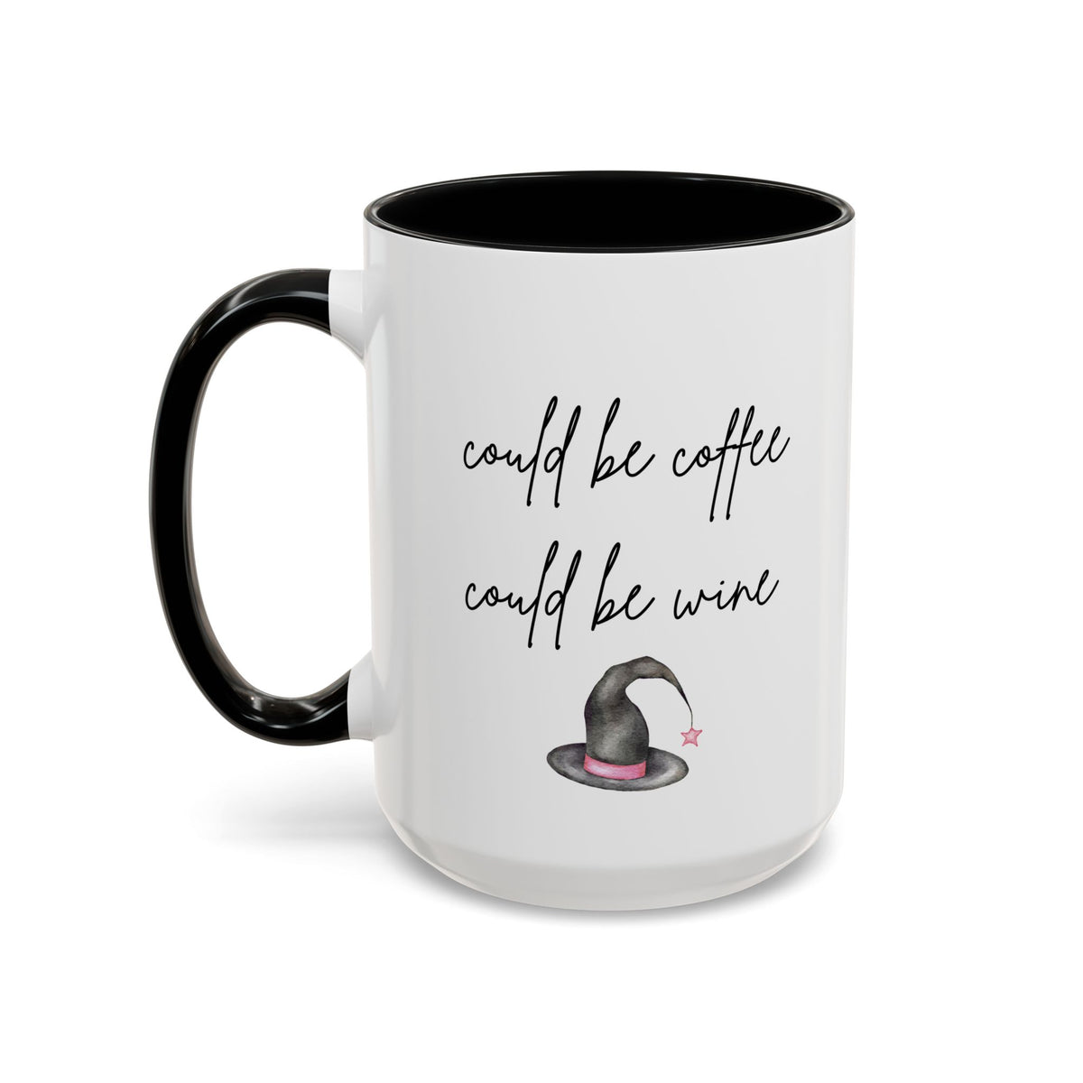 Basic Witch Energy Coffee Mug — Halloween Wine & Coffee Gift (11/15oz)