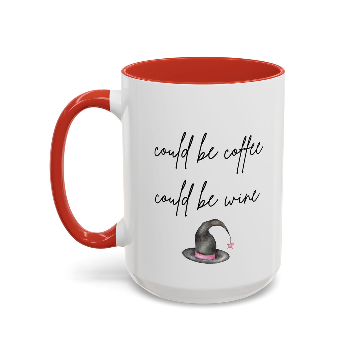 Basic Witch Energy Coffee Mug — Halloween Wine & Coffee Gift (11/15oz)