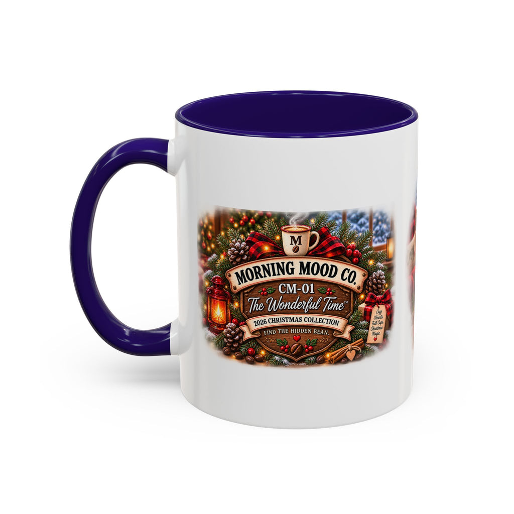 Christmas Coffee Mug — "It's the Most Wonderful Time for a Good Cup of Coffee" (11oz/15oz)