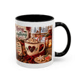 Christmas Coffee Mug — "Morning Mood Co. Merry Everything" Holiday Accent Mug (11/15oz)