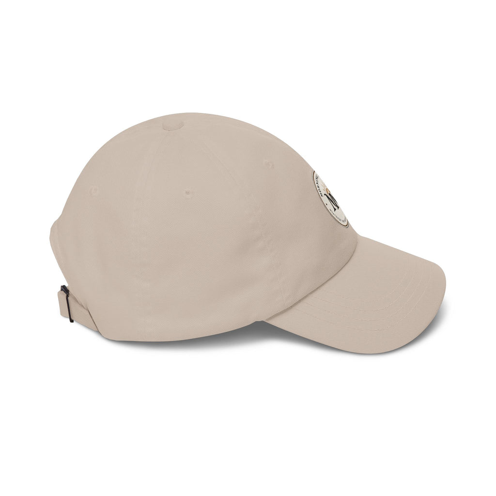 Classic Dad Cap — Minimal Vintage 'MM' Logo Baseball Hat