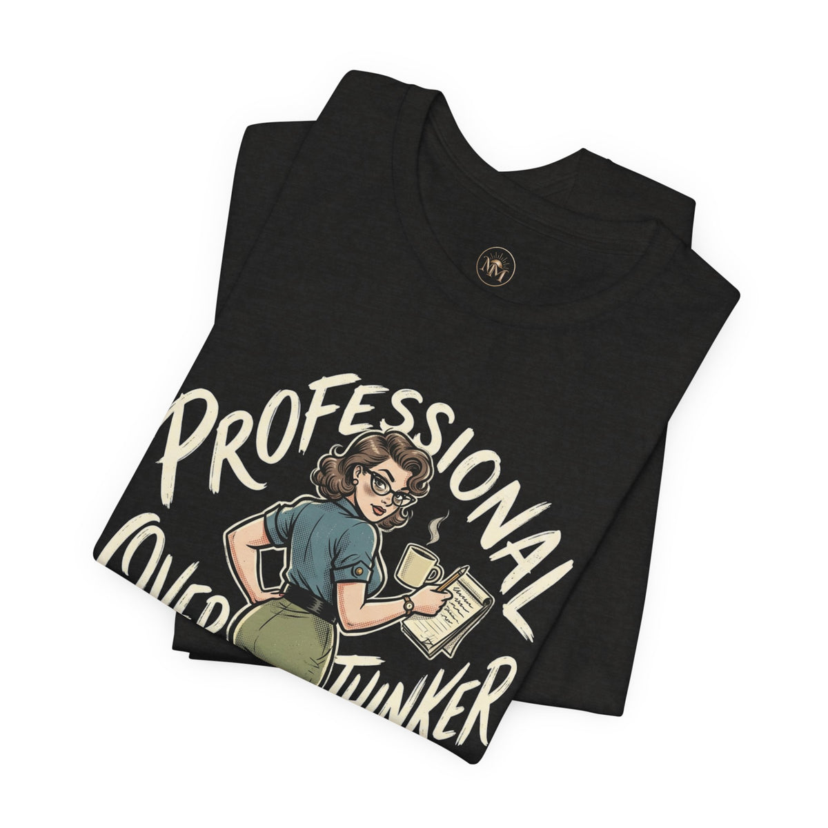 Professional Overthinker Woman Unisex Jersey Short Sleeve Tee