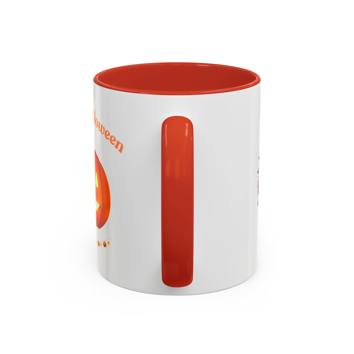 Happy Halloween Pumpkin Accent Coffee Mug (11/15oz)