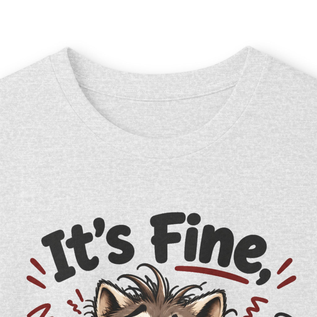 It’s Fine Raccoon Long Sleeve Tee