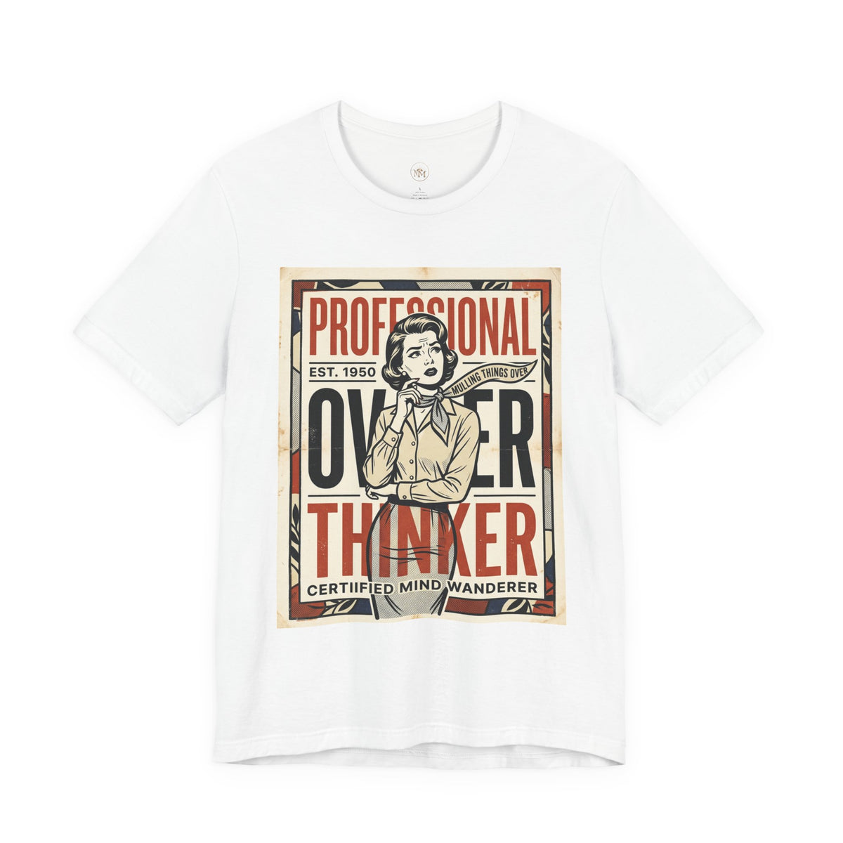 Are You a Professional Overthinker Unisex Jersey Short Sleeve Tee