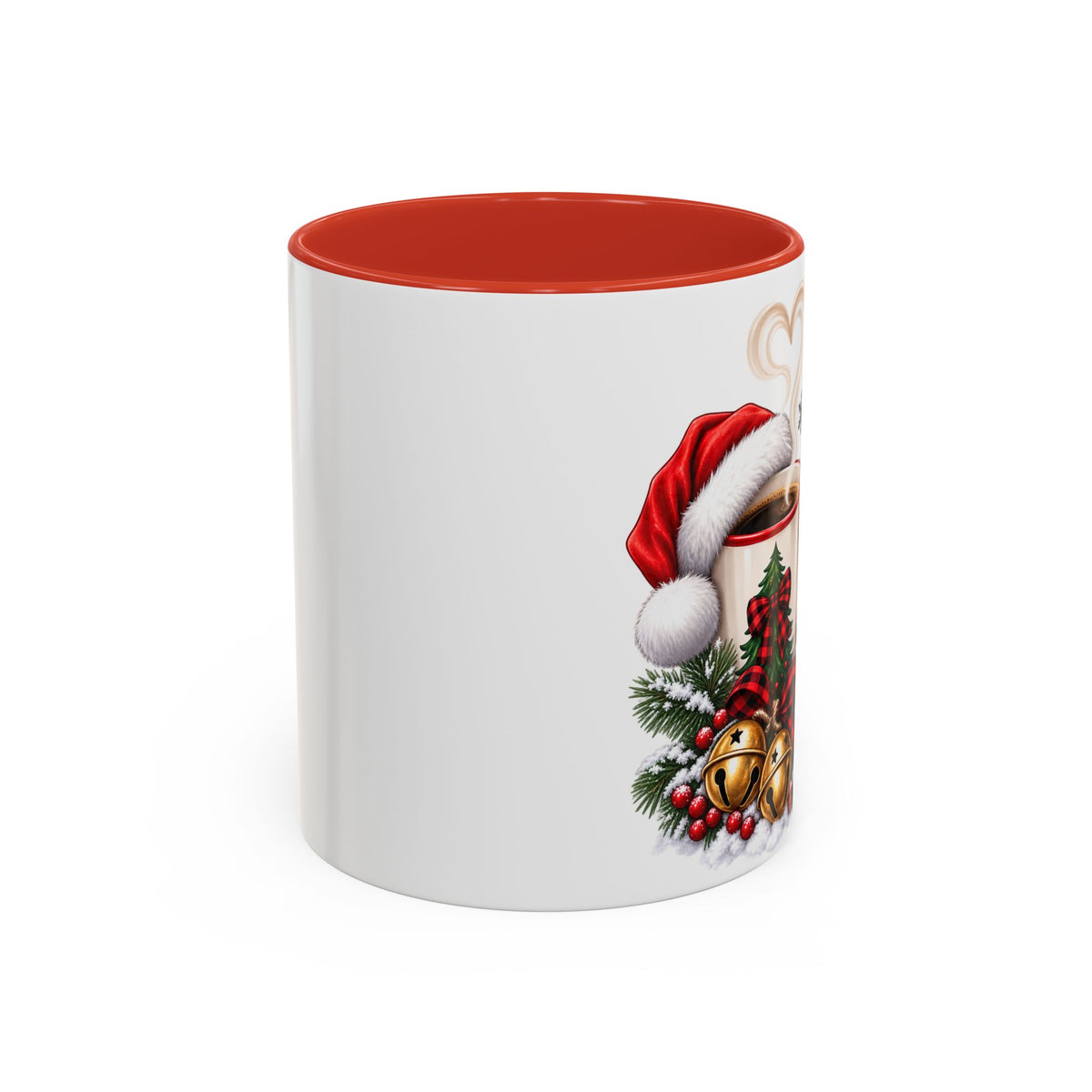 Christmas Coffee Mug – “My Bells Don’t Jingle Without Coffee” Accent Mug (11/15oz)