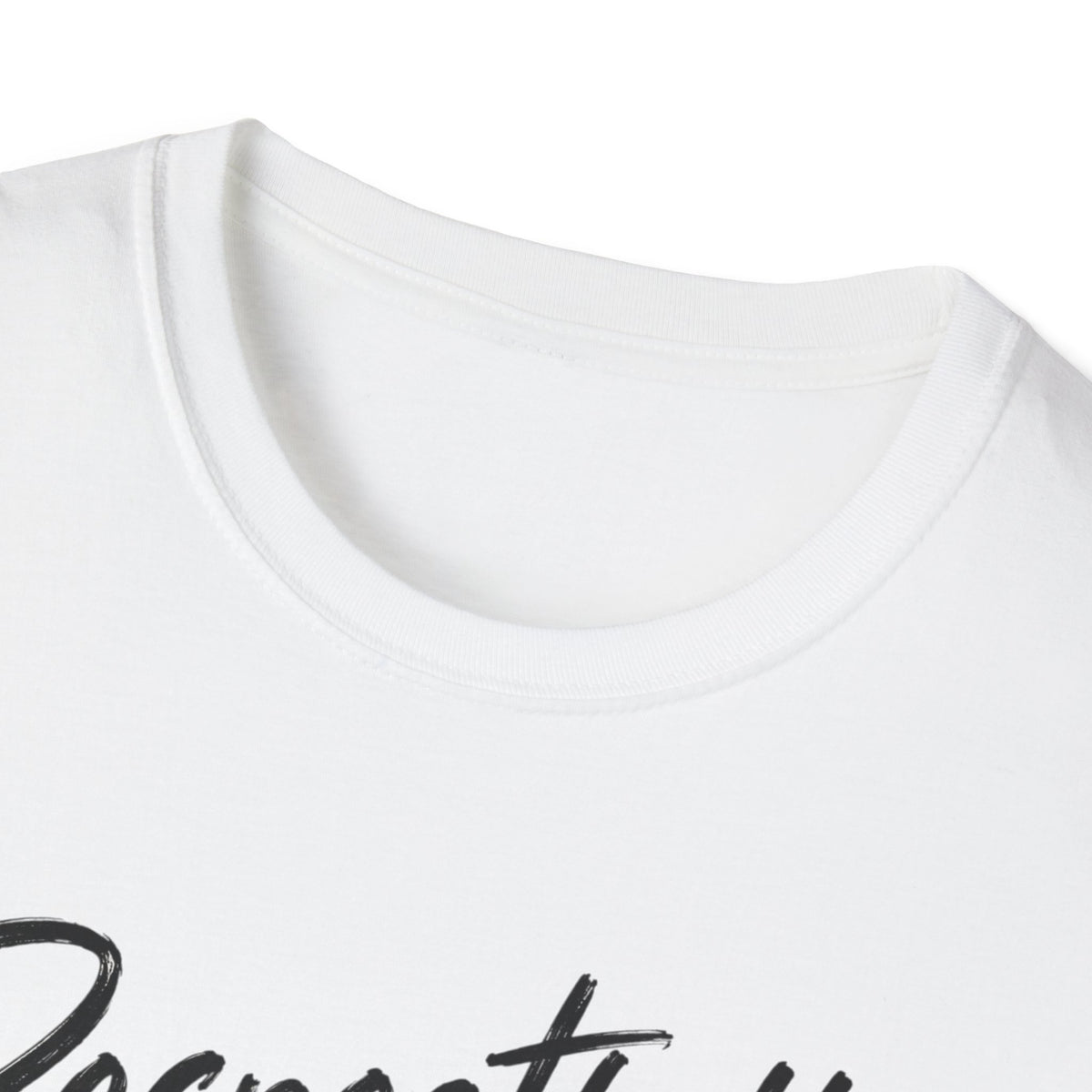 Respectfully No. T-Shirt – Funny Sassy Graphic Tee with Script and Smiley