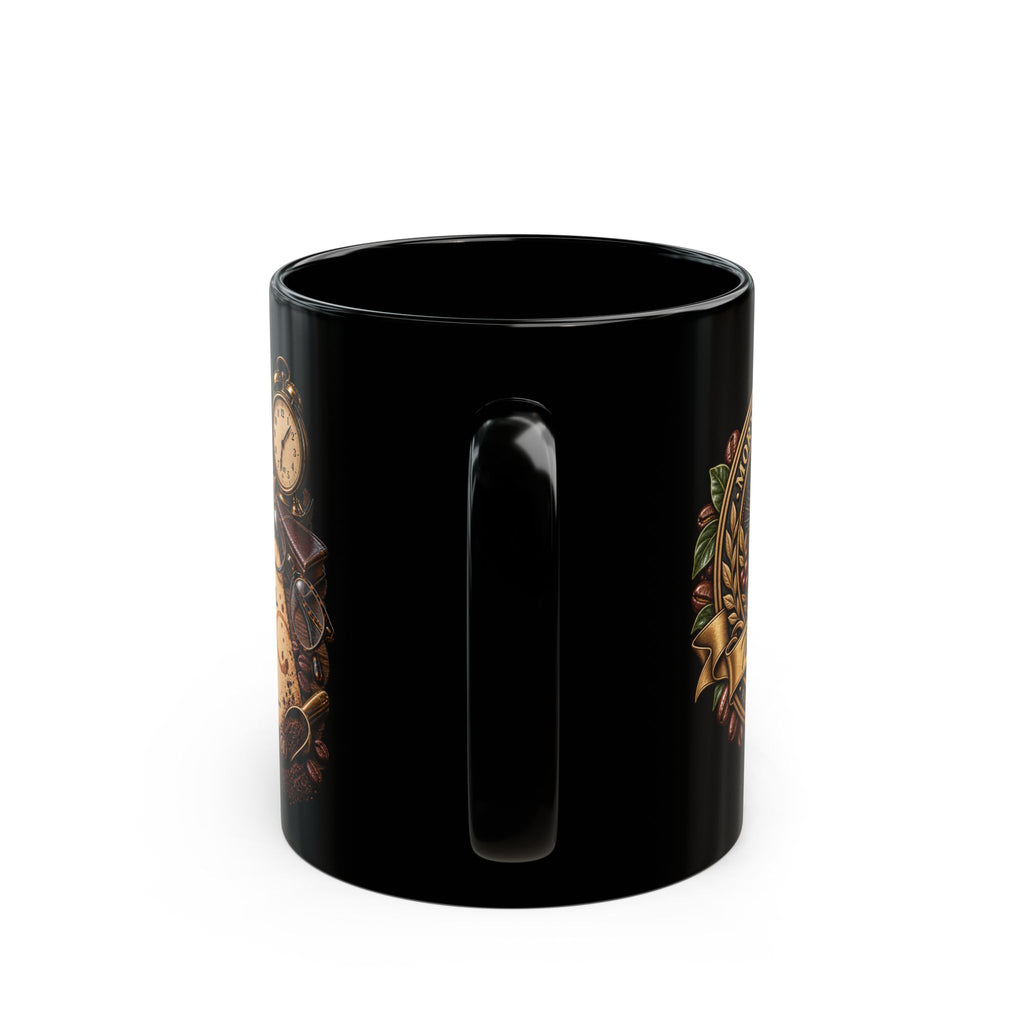 Black Coffee Mug - "I’m Not Responsible for What I Say Before Coffee" Vintage Coffee Lover Gift (11oz/15oz)