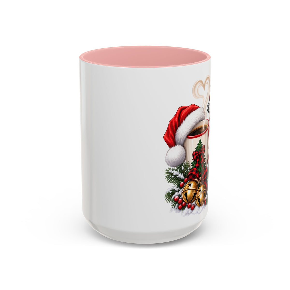 Christmas Coffee Mug – “My Bells Don’t Jingle Without Coffee” Accent Mug (11/15oz)