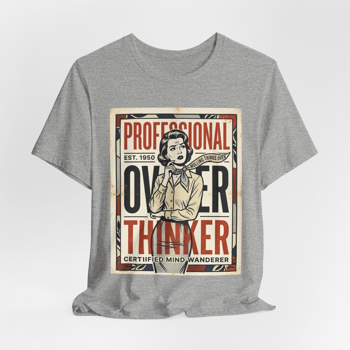 Are You a Professional Overthinker Unisex Jersey Short Sleeve Tee