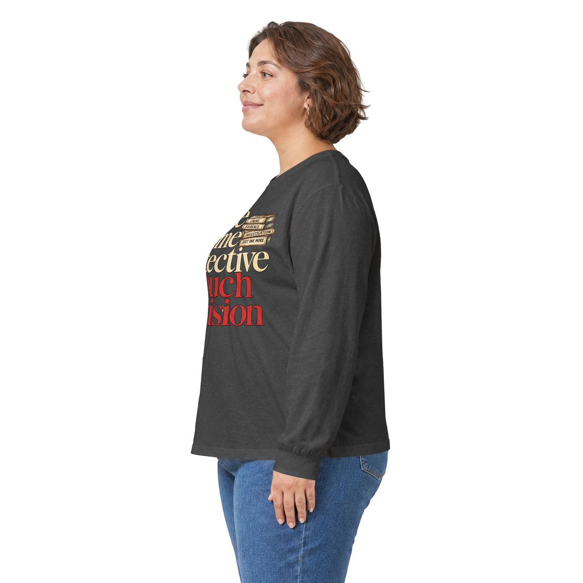 True Crime Detective Couch Division Long Sleeve Tee