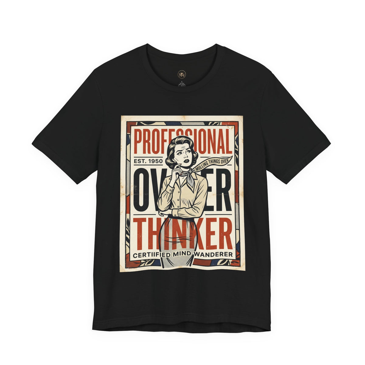 Are You a Professional Overthinker Unisex Jersey Short Sleeve Tee