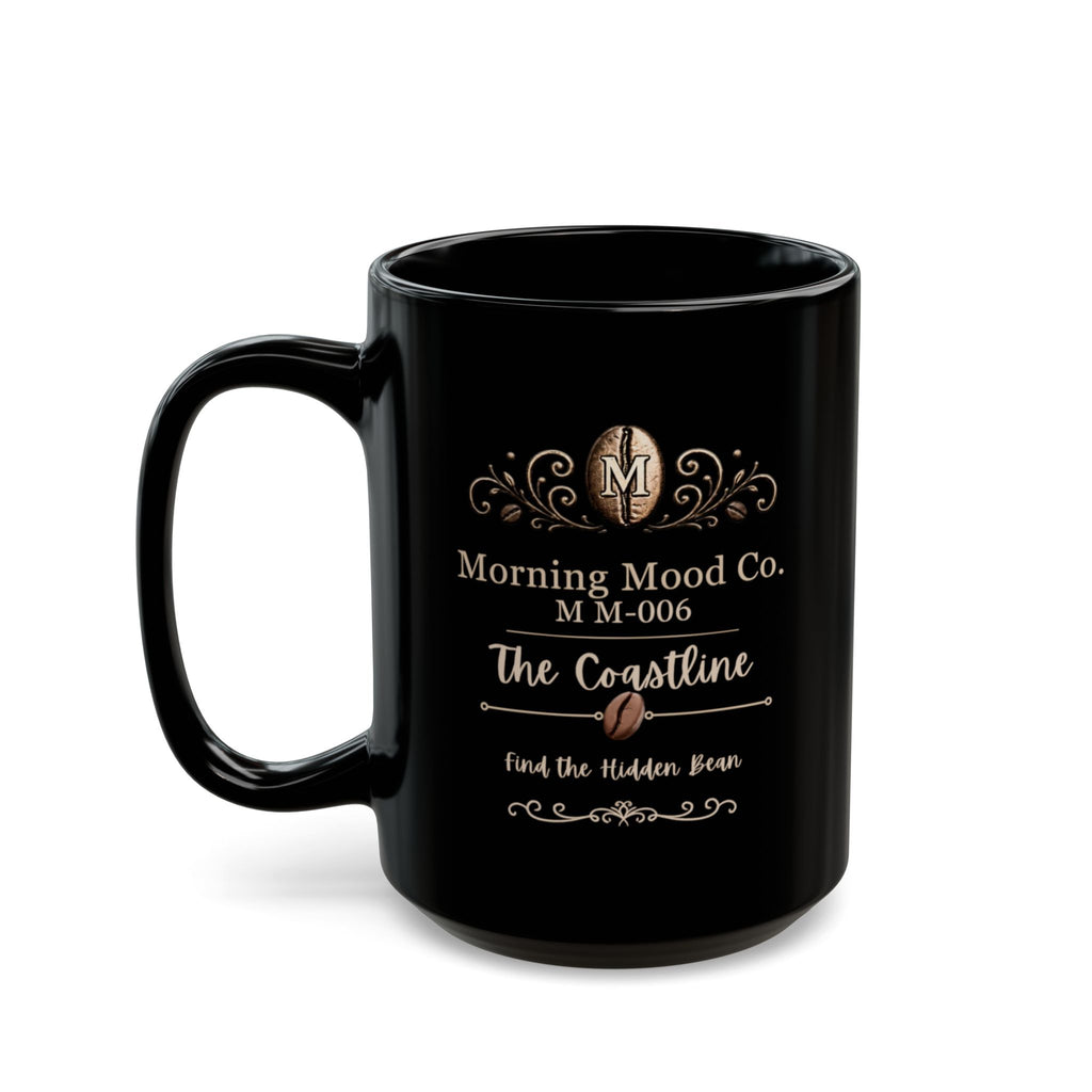 Coffee and Ocean Mug — “Less Monday, More Coffee & Ocean” Beach Sunset Ceramic Mug