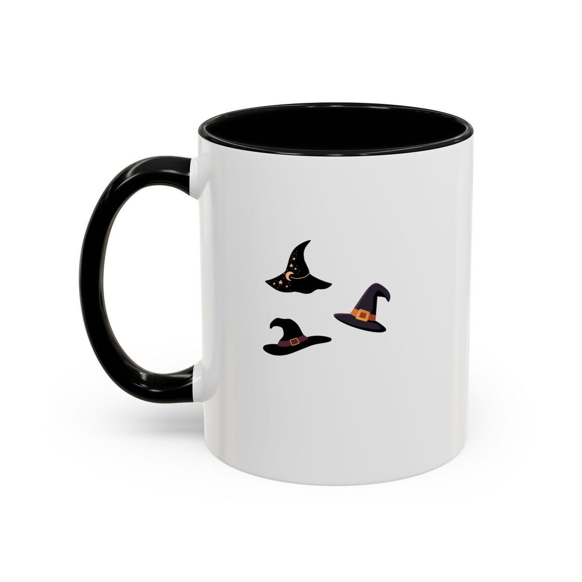 Basic Witch Energy Coffee Mug – Cute Halloween Witch Hat Tea Cup Accent Mug (11/15oz)