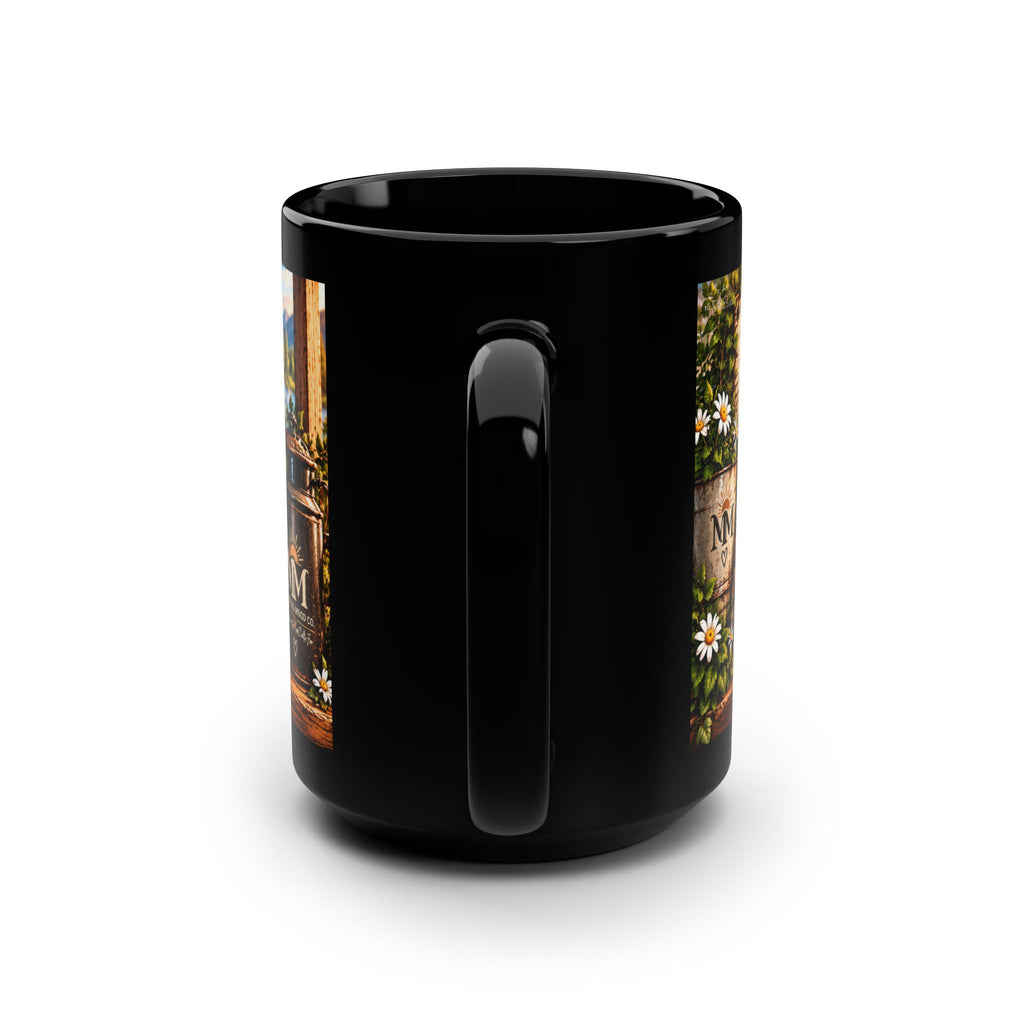 If It is Possible Raccoon Black Mug, 15oz