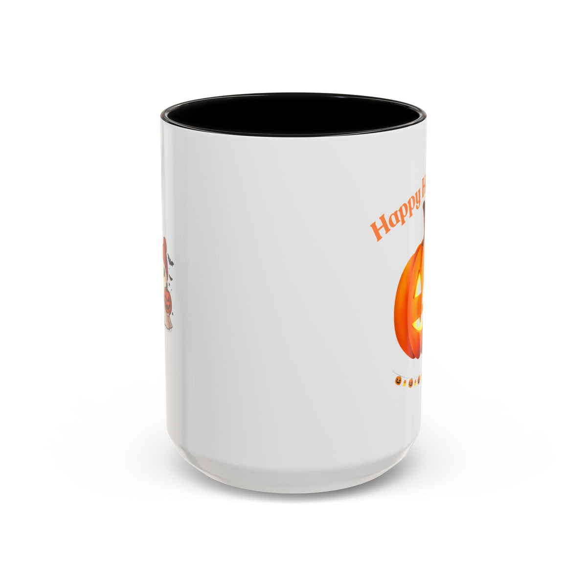 Happy Halloween Pumpkin Accent Coffee Mug (11/15oz)