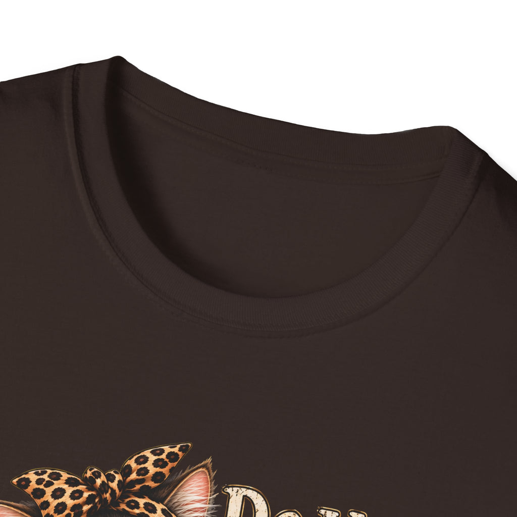 Do Not Judge Funny Cat Unisex Softstyle T-Shirt