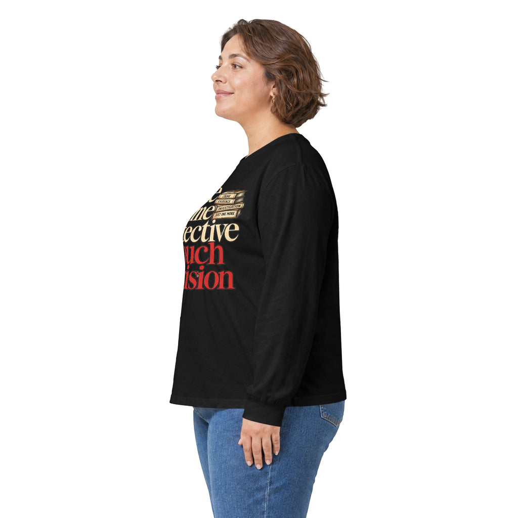True Crime Detective Couch Division Long Sleeve Tee