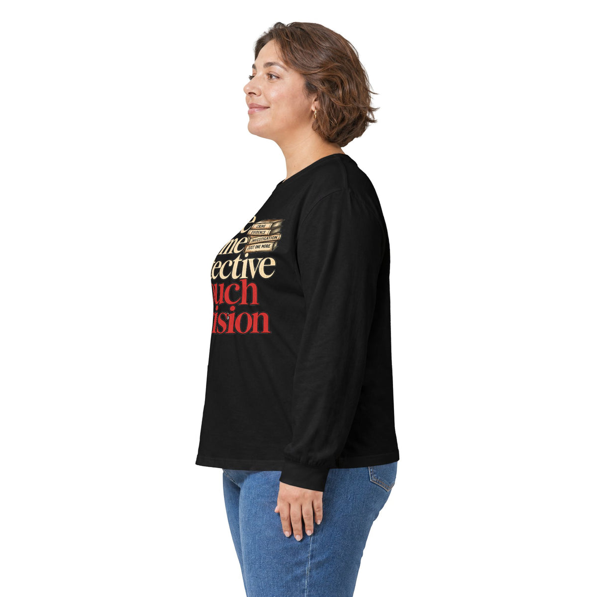 True Crime Detective Couch Division Long Sleeve Tee