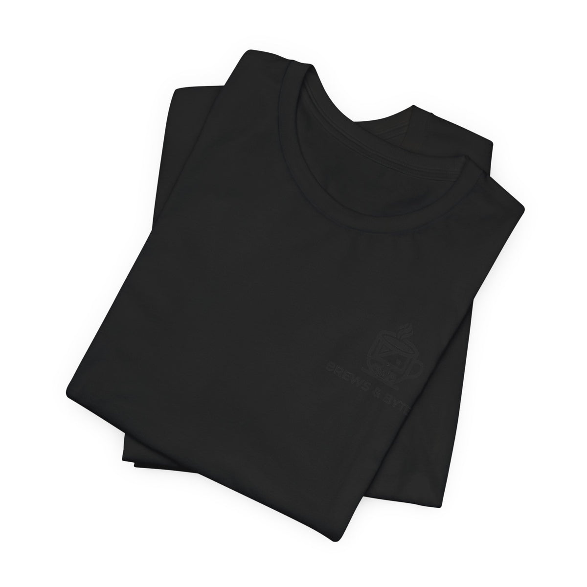 Brew & Bytes Coffee Tech Logo Tee