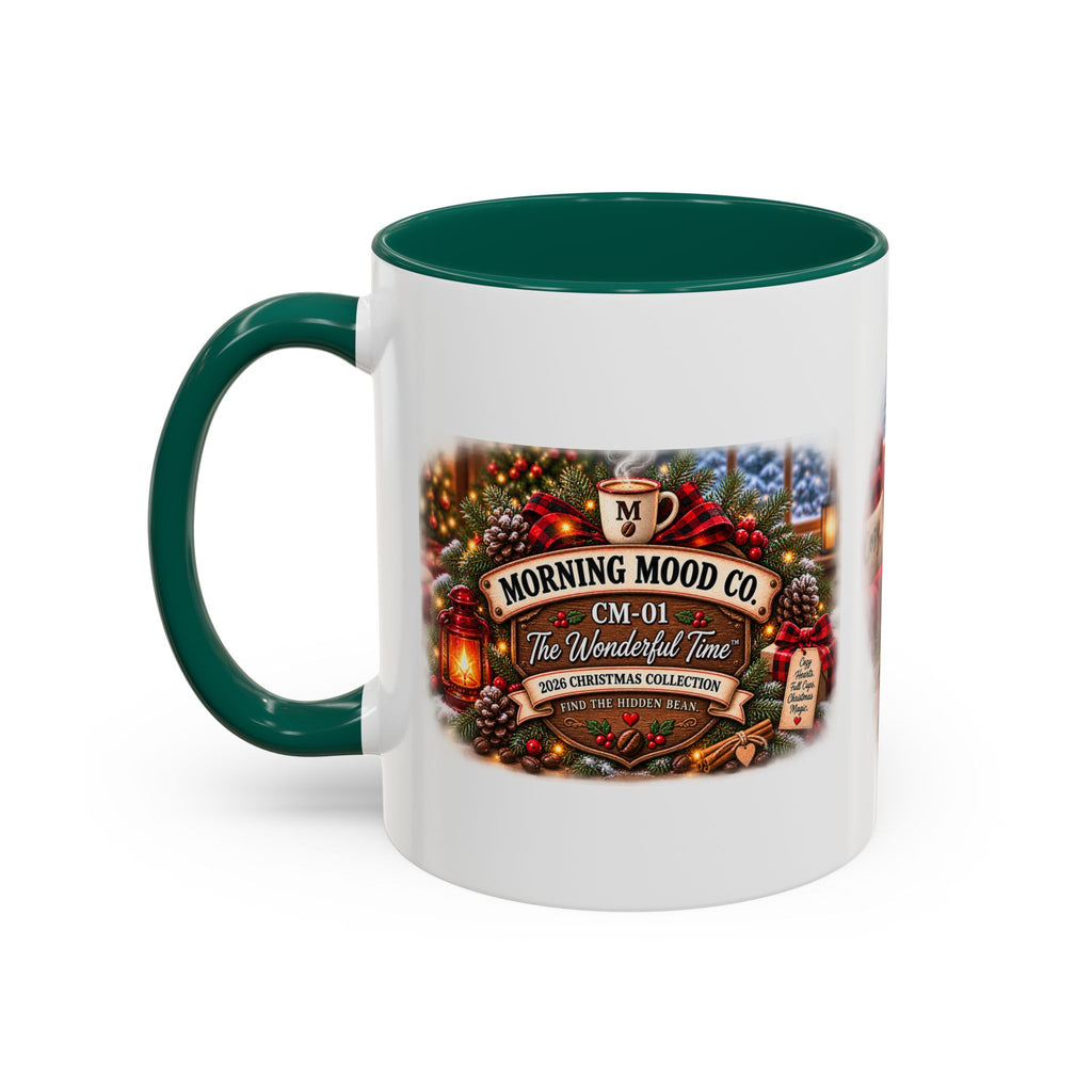Christmas Coffee Mug — "It's the Most Wonderful Time for a Good Cup of Coffee" (11oz/15oz)
