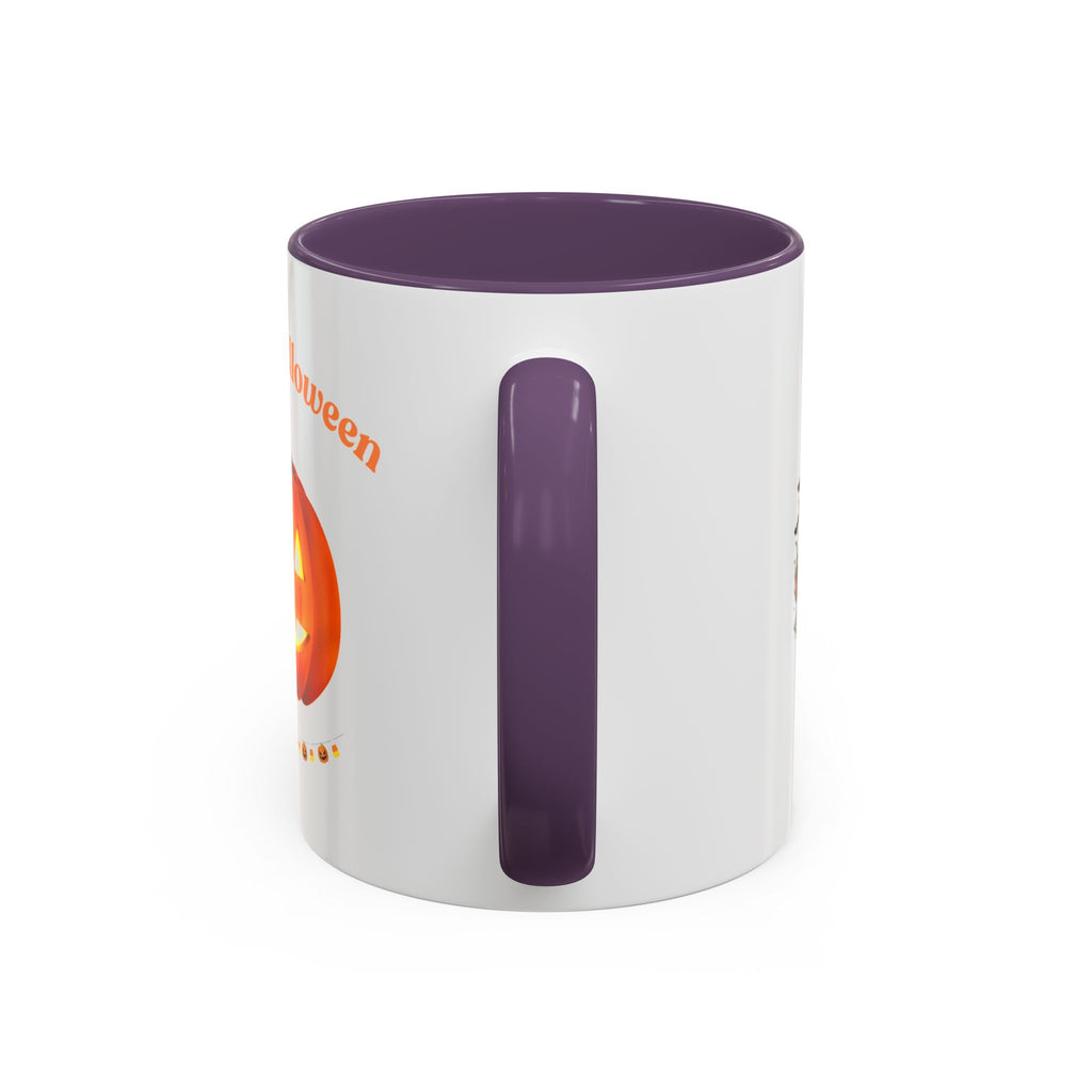 Happy Halloween Pumpkin Accent Coffee Mug (11/15oz)