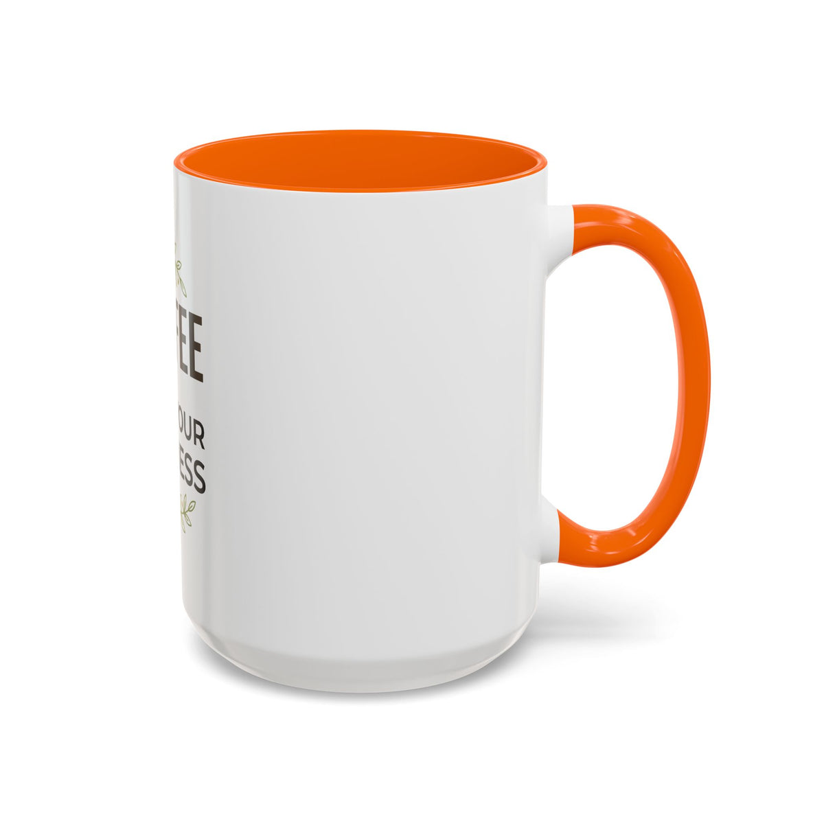 Coffee Mug - "Coffee & Mind Your Business" Ceramic Accent Mug