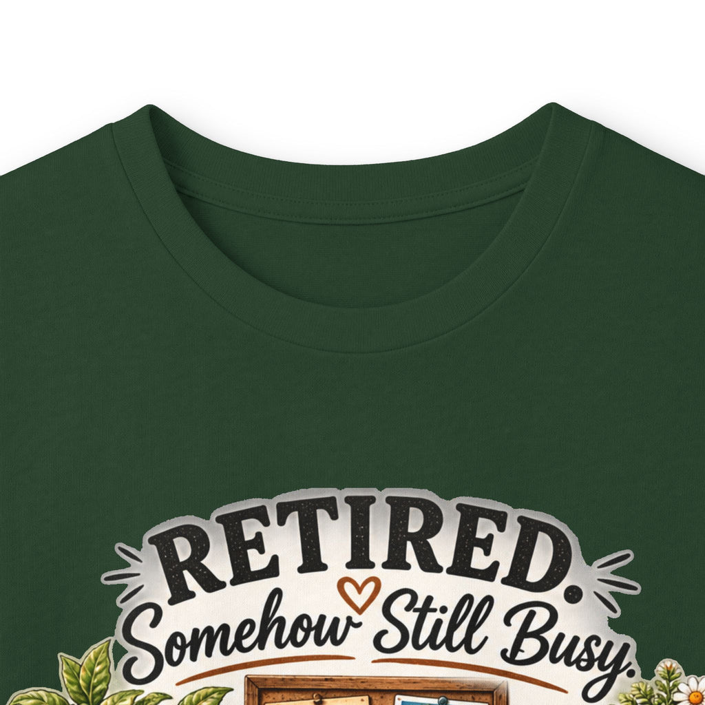 Retired But Still Busy Long Sleeve Tee – Retirement Gifts for Book Lovers