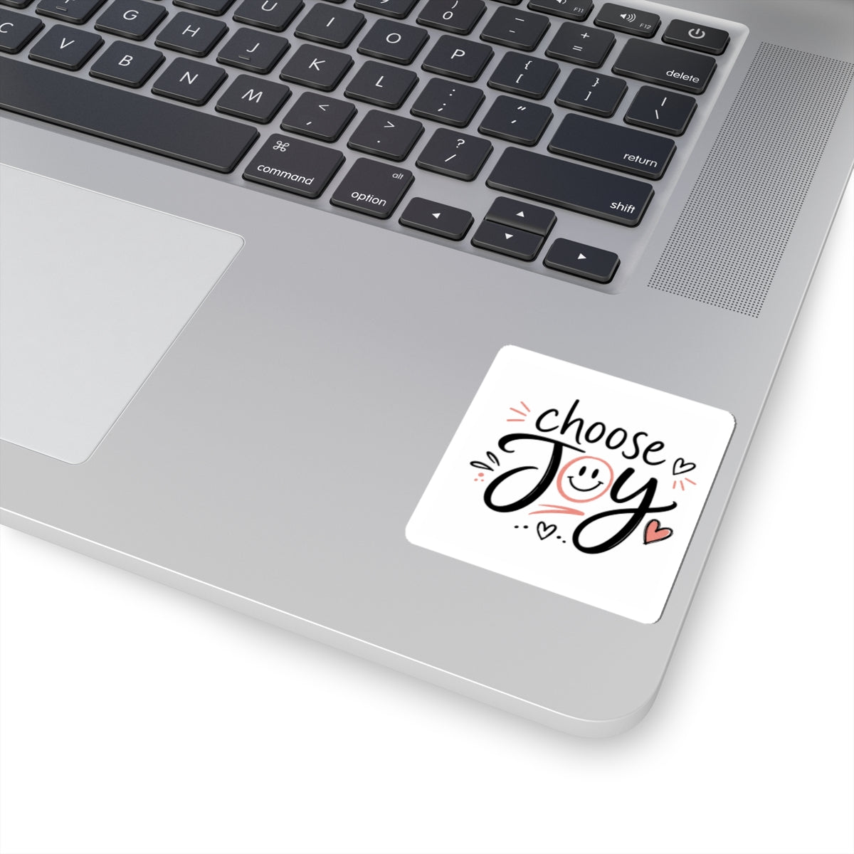 Choose Joy Kiss-Cut Sticker — Positive Inspirational Laptop Decal