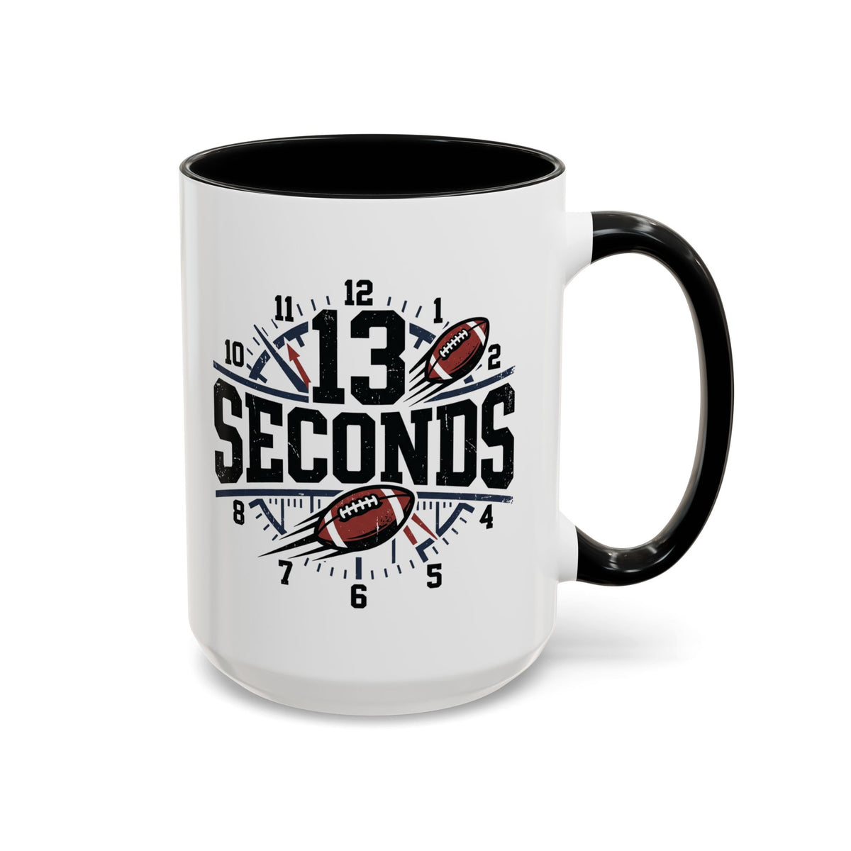 13 Seconds - Legendary Comeback Football Fan Mug 15oz