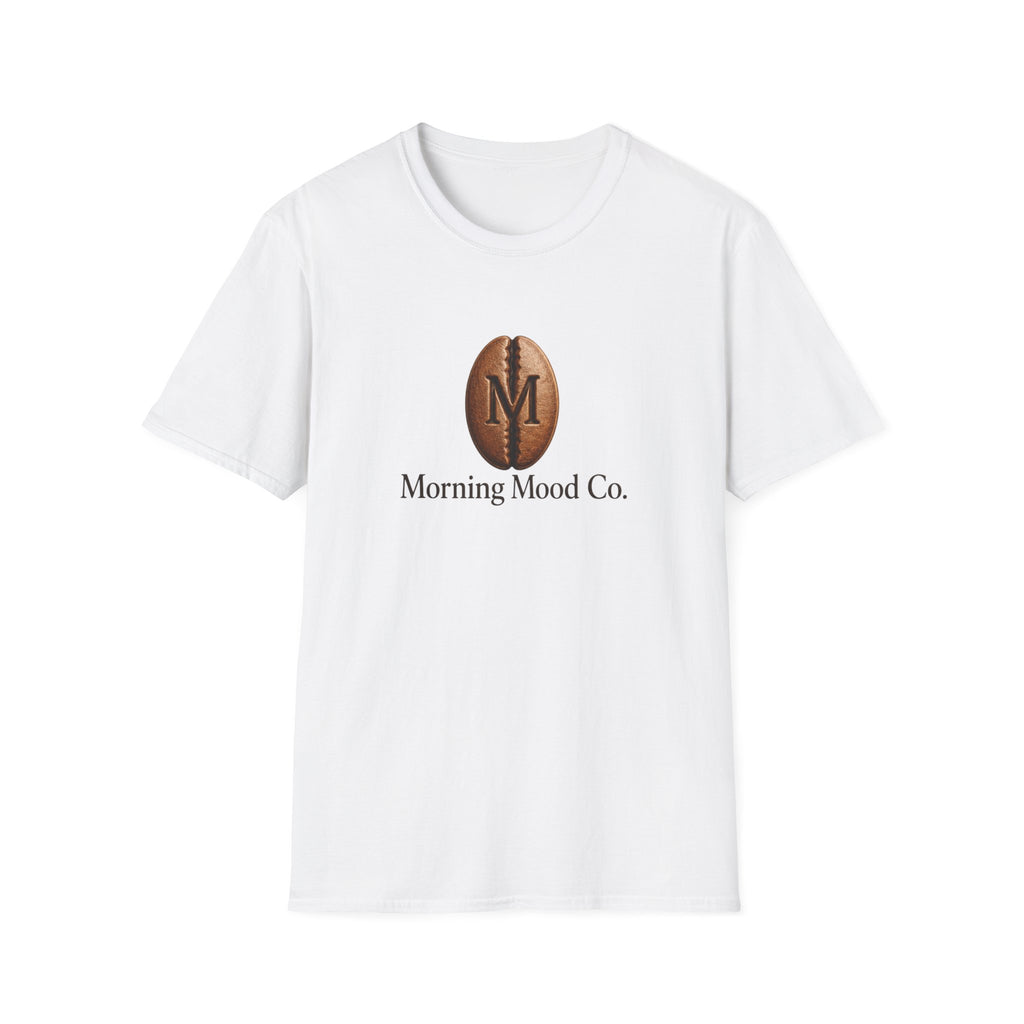 Coffee Bean Logo T‑Shirt — Morning Mood Co. Casual Coffee Tee