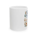 Beach Shells Ceramic Mug — 'Life's a Beach' Nautical Coffee Cup (11oz, 15oz)