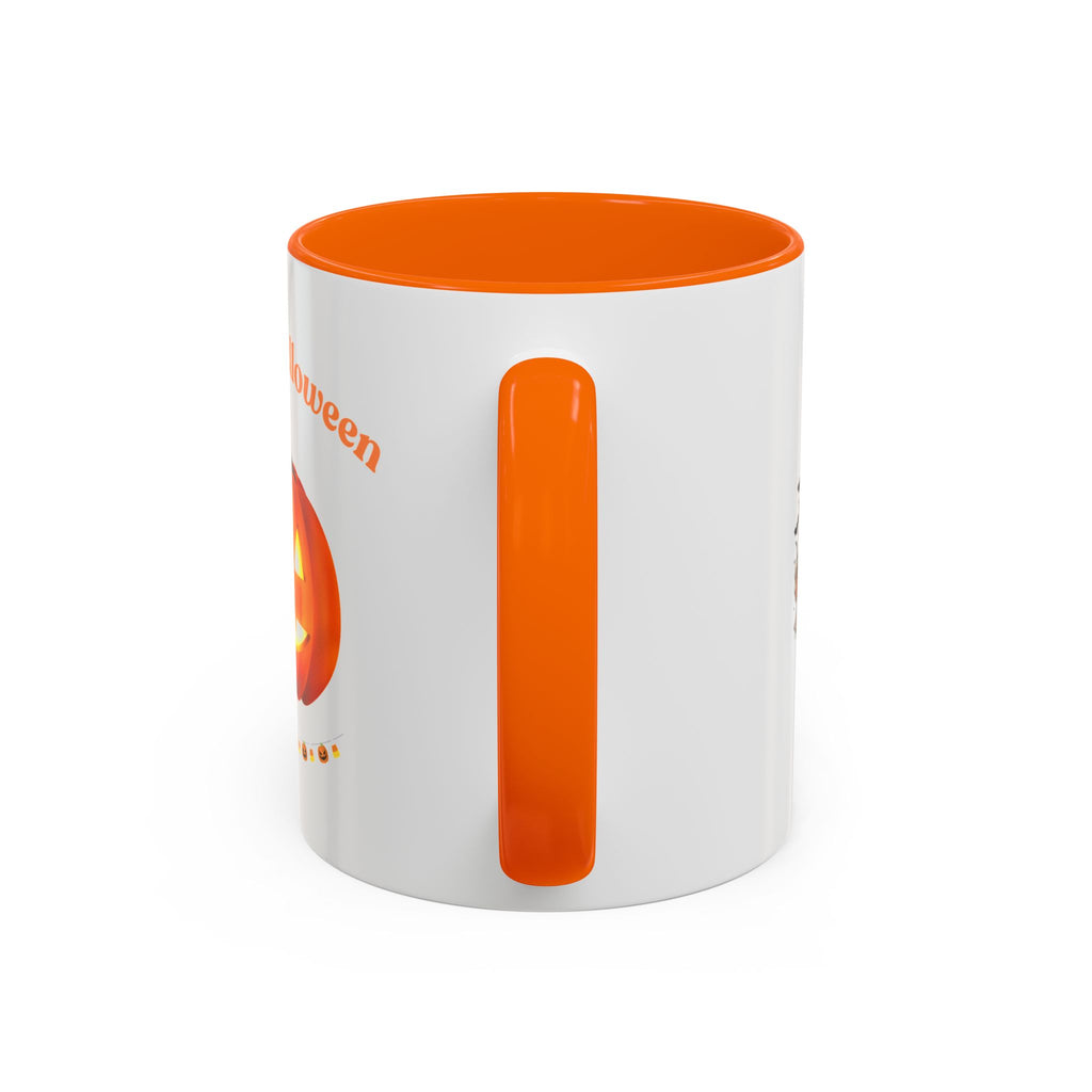 Happy Halloween Pumpkin Accent Coffee Mug (11/15oz)
