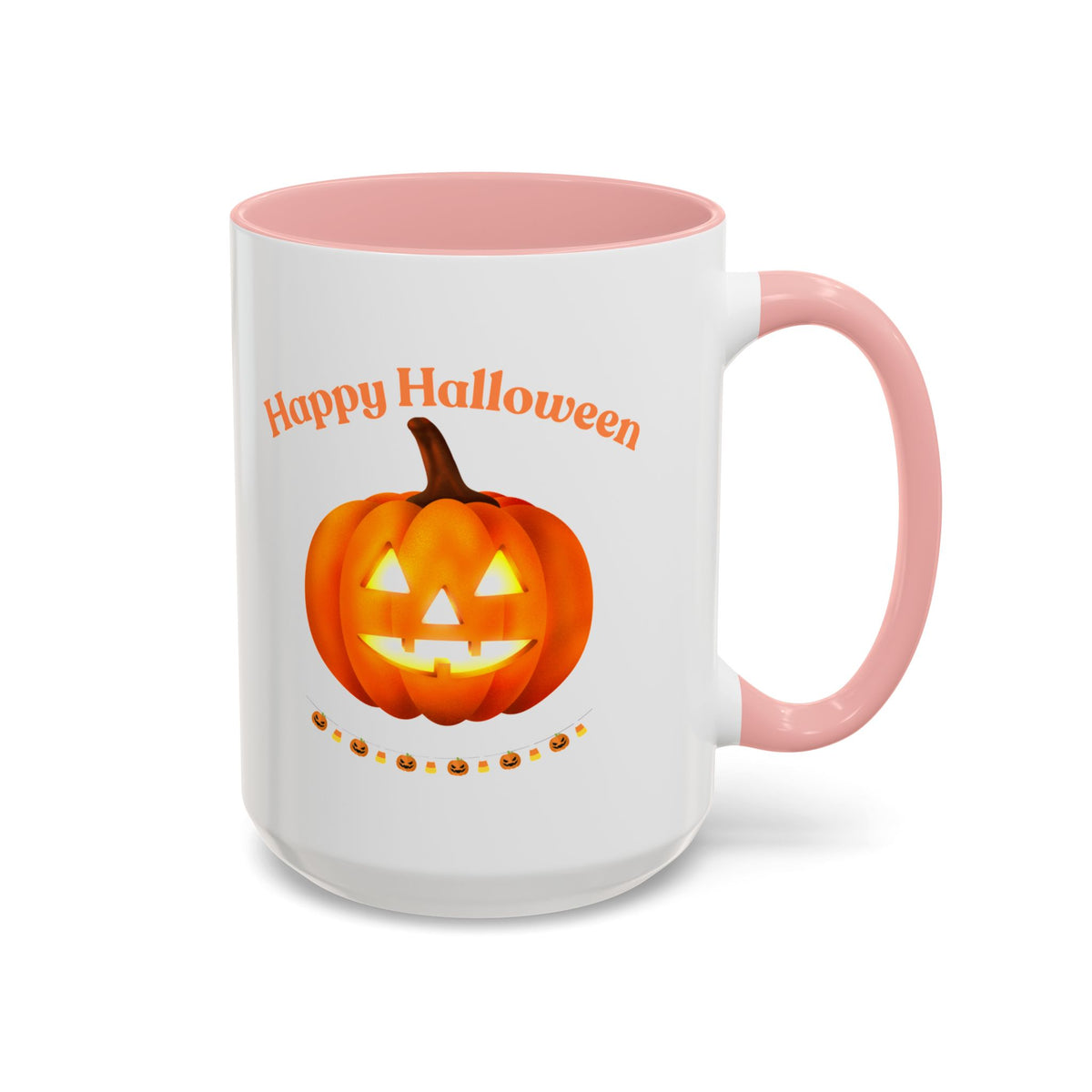 Happy Halloween Pumpkin Accent Coffee Mug (11/15oz)
