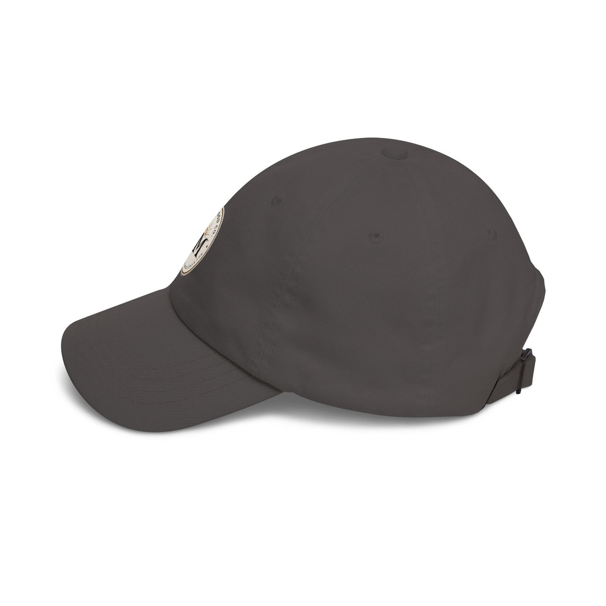 Classic Dad Cap — Minimal Vintage 'MM' Logo Baseball Hat