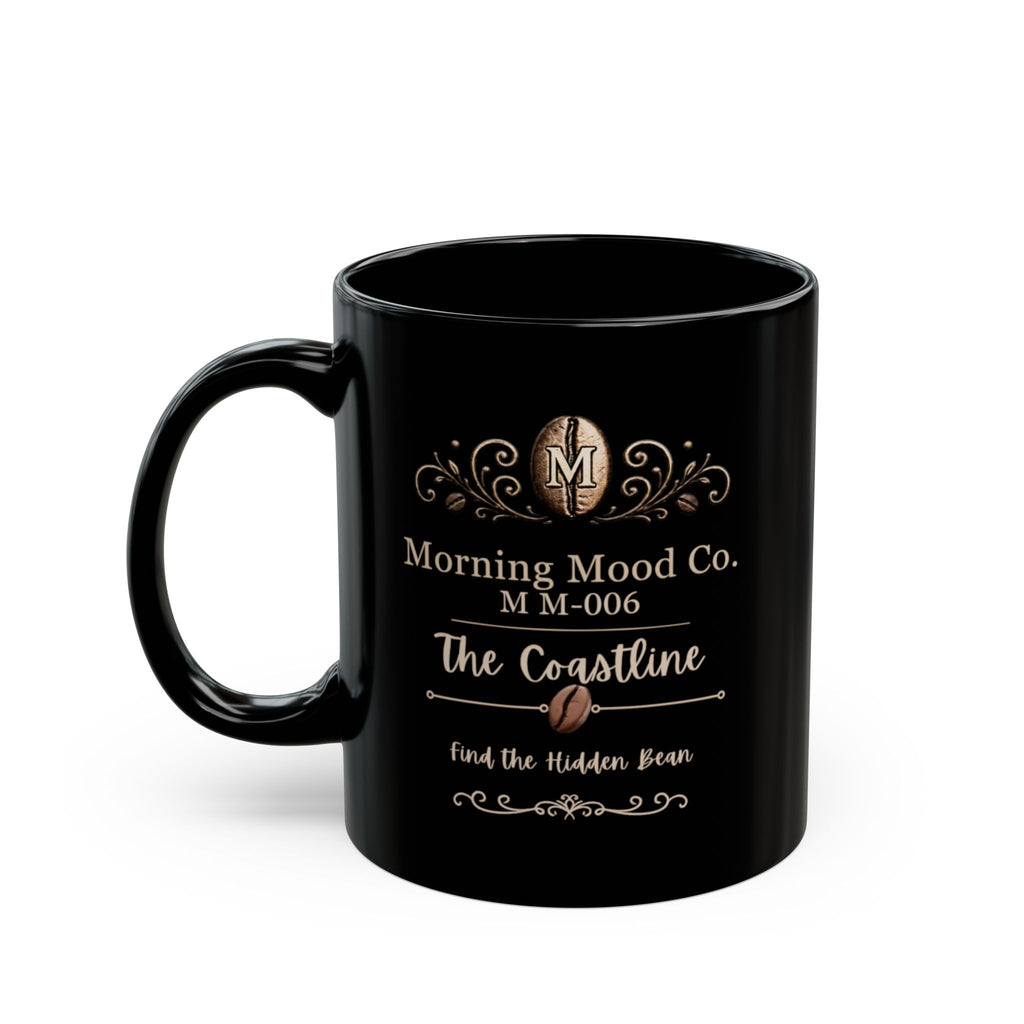 Coffee and Ocean Mug — “Less Monday, More Coffee & Ocean” Beach Sunset Ceramic Mug
