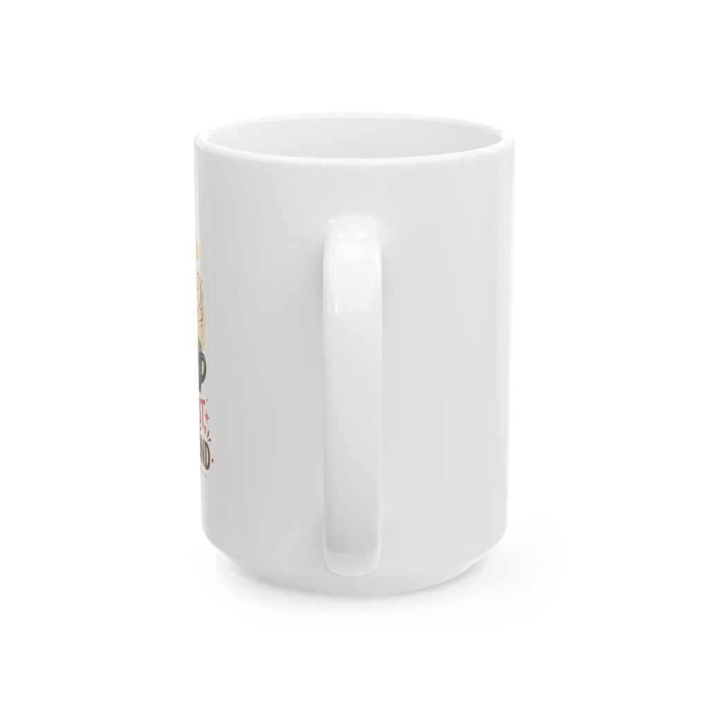Jesus Loves Coffee Ceramic Mug — Faith-Based Christian Coffee Mug (11oz, 15oz)
