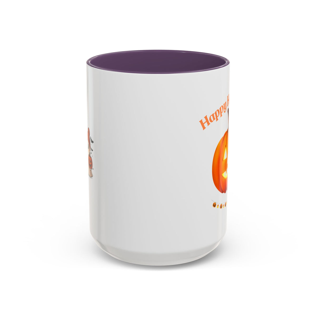 Happy Halloween Pumpkin Accent Coffee Mug (11/15oz)