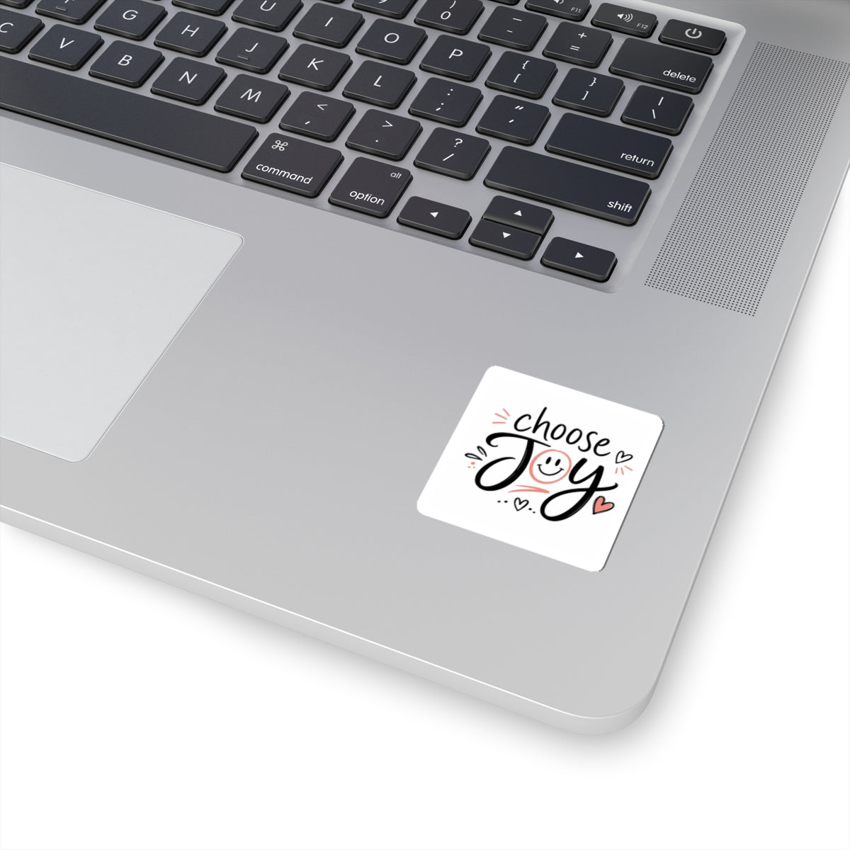 Choose Joy Kiss-Cut Sticker — Positive Inspirational Laptop Decal